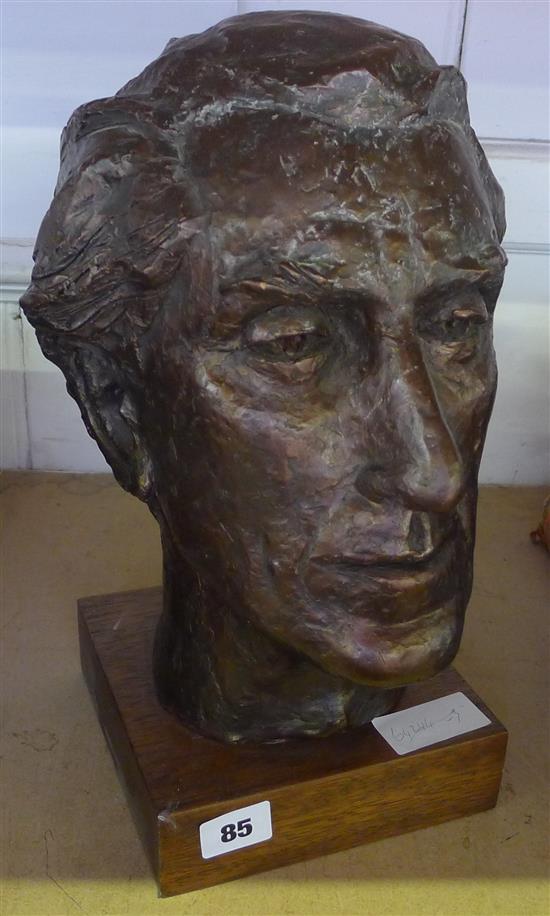 Bronze bust of a gentleman (Mr Ivanovic)